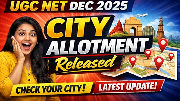 UGC Net Dec 2025 Exam City #ugcnet