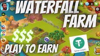 Waterfall Farm: The Ultimate Play-to-Earn Game, a fun, engaging, and rewarding experience ever!!! screenshot 1