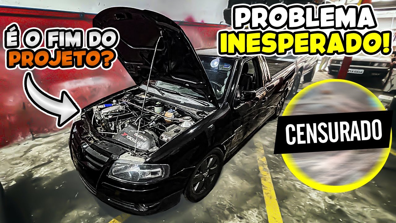 Problemão 😭ACABOU TUDO? ENCONTRAMOS UM PROBLEMÃO NA SAVEIRO 😱 - YouTube