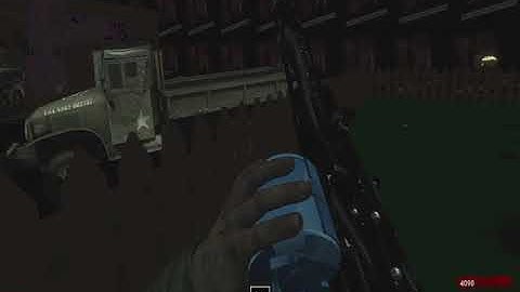 playing the simpsons map in cod waw zombies