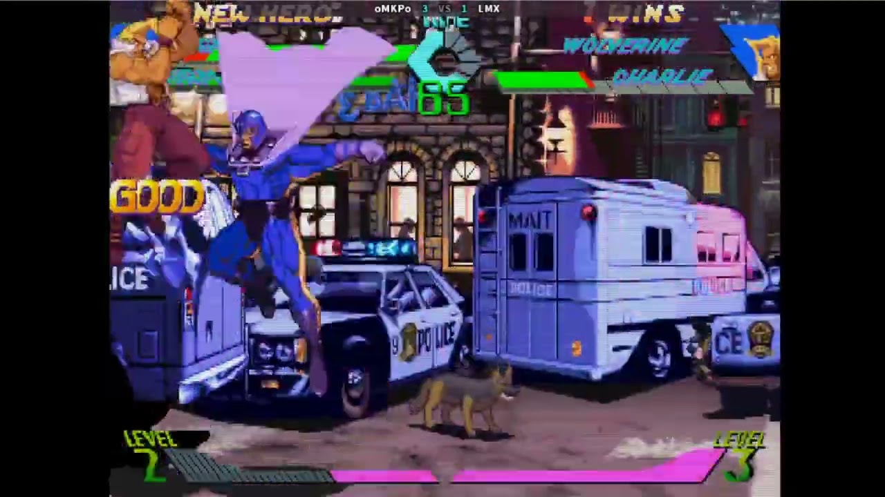 X-Men Vs. Street Fighter FT10 High Level  -  OMKPo (CAN) vs LMX (CAN)