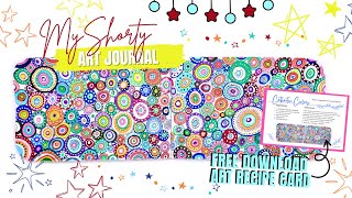 You've GOT to try this calming art process!  I discovered the best technique to find my flow state!
