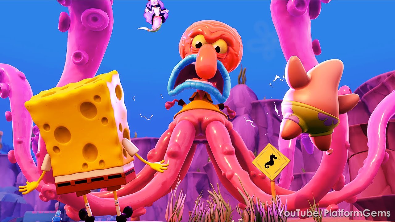 SpongeBob Cosmic Shake Walkthrough Ending (Jelly Glove World and