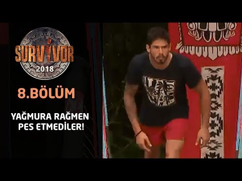 Survivor 2018 | 8.Bölüm | Protein ödülü için kıyasıya mücadele! Yağmura rağmen pes etmediler