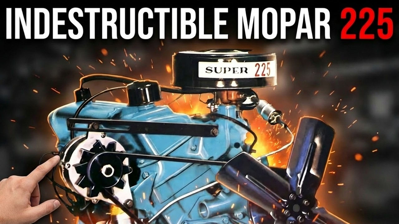 The Real Truth of Indestructible Chrysler Mopar 225 Slant 6 Engine ...
