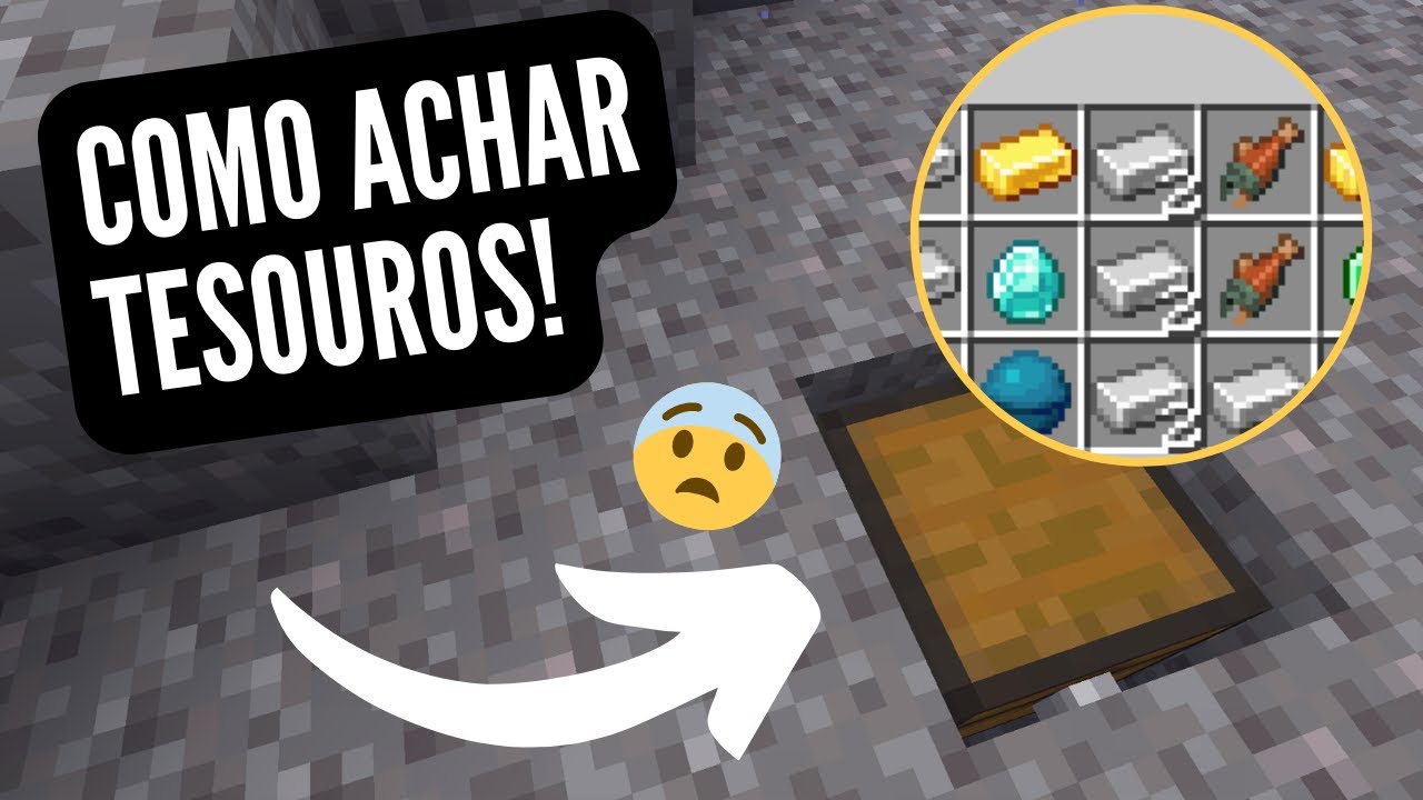 🎮 Minecraft: onde encontrar o tesouro enterrado