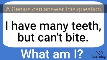 A Genius can guess this question | Riddle #Easy #Genius