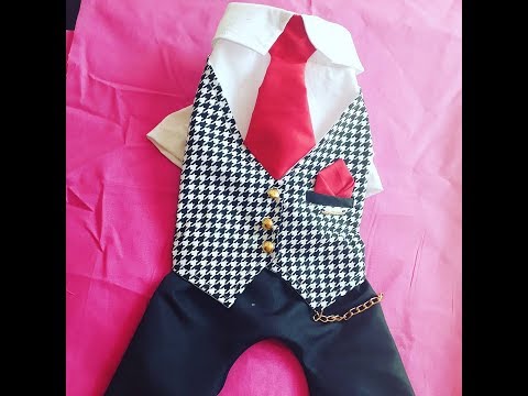 ROUPAS PET / PASSO A PASSO SMOKING PARA PET