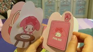 รีวิวเล่น My melody DIY ตุ๊กตากระดาษมายเมโลดี้ น่ารักสุดๆ