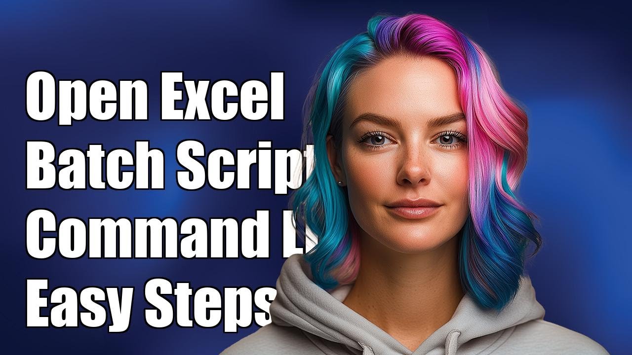Как открыть файл Excel с помощью пакетного скрипта и аргументов командной строки