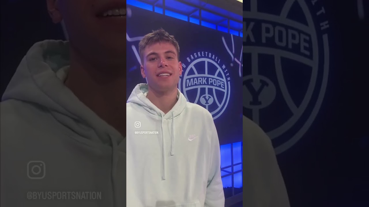 The force is strong with this one&hellip; #byuhoops #starwars #gocougs