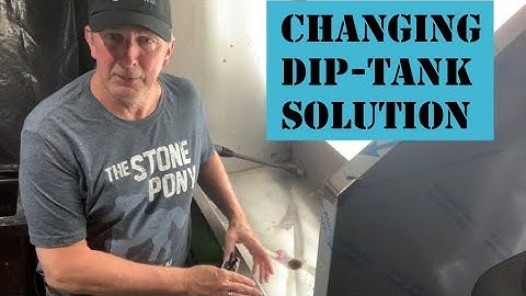 Dip Tank change out