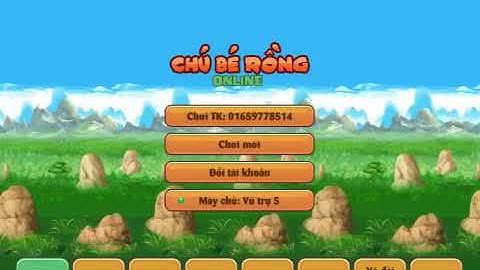 Cho Acc Ngọc rồng 2 Sv nhanh tay lấy