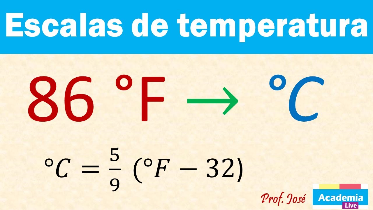 Convertir de Fahrenheit a Centígrados o Celsius. - YouTube