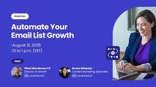 How to Automate Email List Growth | Webinar