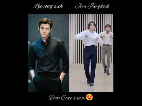 IU boyfriend vs fanboy both cute dance 😍 dynamite #jungkook #leejongsuk #iu