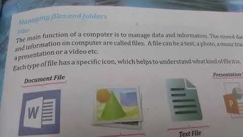 COMPUTER CLASS 6 LECTURE 7 CHAPTER 2 MANAGING FILES AND FOLDER |NATIONAL BOOK FOUNDATION NEW EDITION