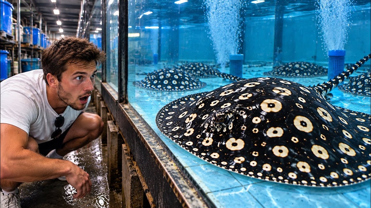 I Found a Secret Stingray Farm in Thailand!