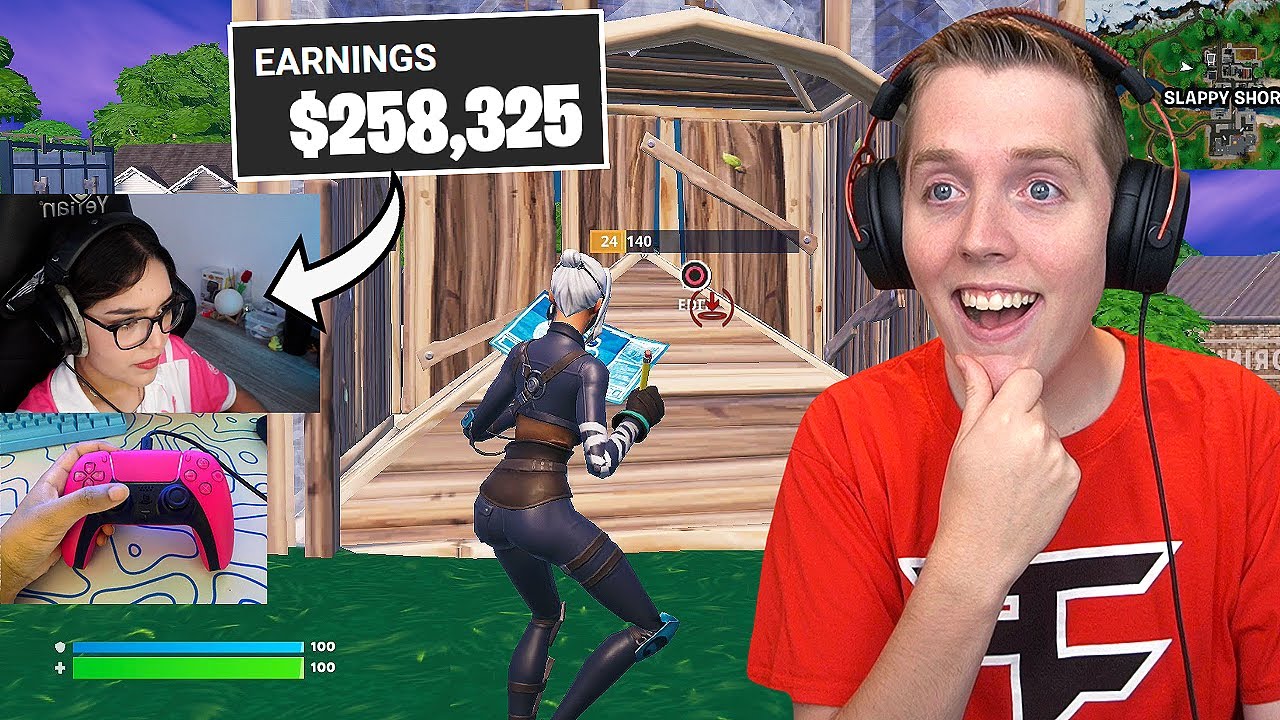 Meet The *BEST* Female Fortnite Player In The World! (FIRST PRO) YouTube