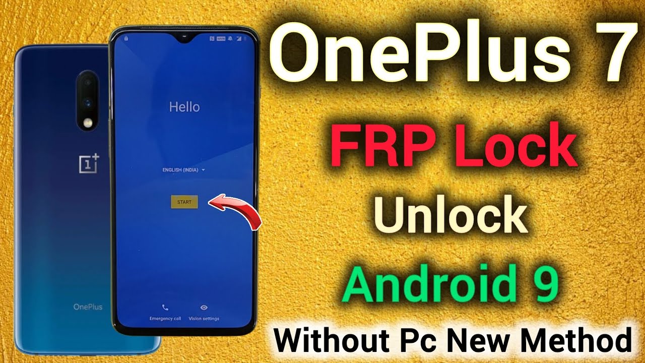 OnePlus 7 || FRP Bypass || Google Account Remove || Android 9