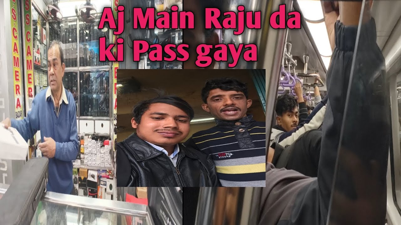 Aj Tow Main Raju Da ki pass gaya😎 