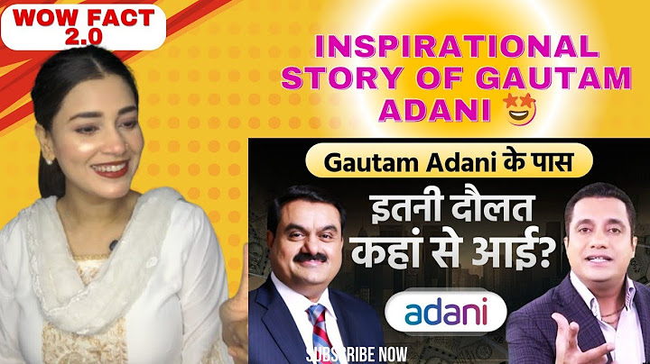 Pakistani Reacts to Gautam Adani के पास इतनी दौलत कहां से आई? | Tycoons of India | Dr Vivek Bindra