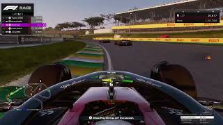 F1 23 Brazil sprint race