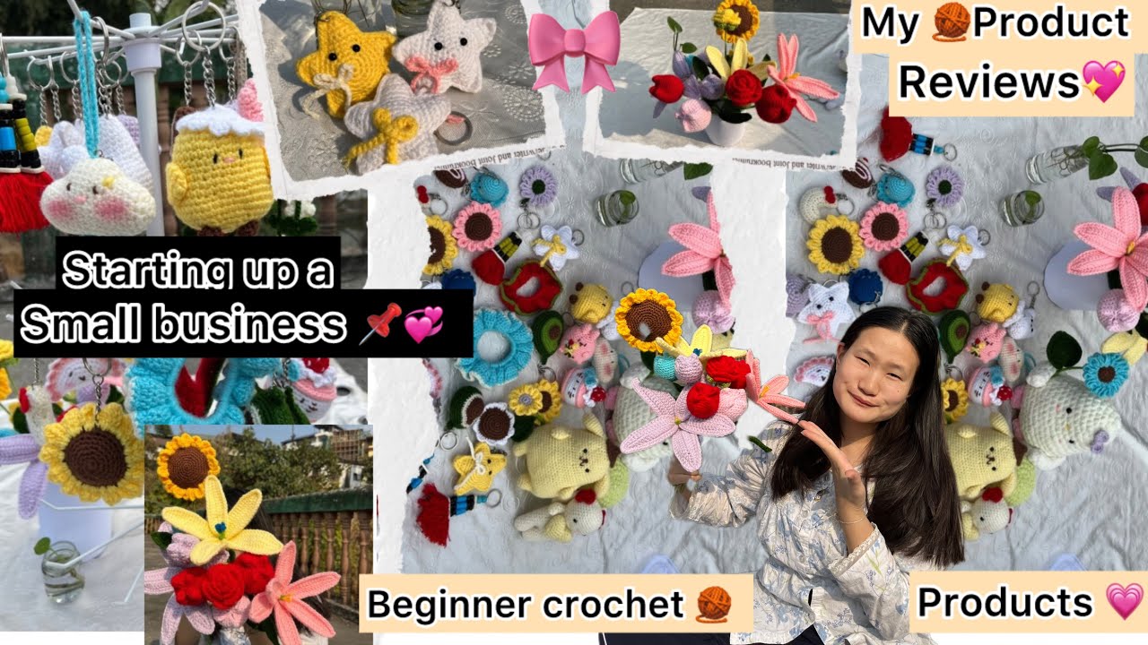 Small business//Beginner crochet 🧶🪡 products💖 // ✨ #arunachalpradesh #northeastindia #crochet #fypシ 