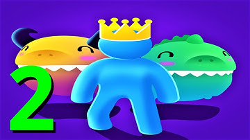 🐲 Dino King 3D 👑 GAMEPLAY Part 2 Levels 5-8 (Android, iOS)