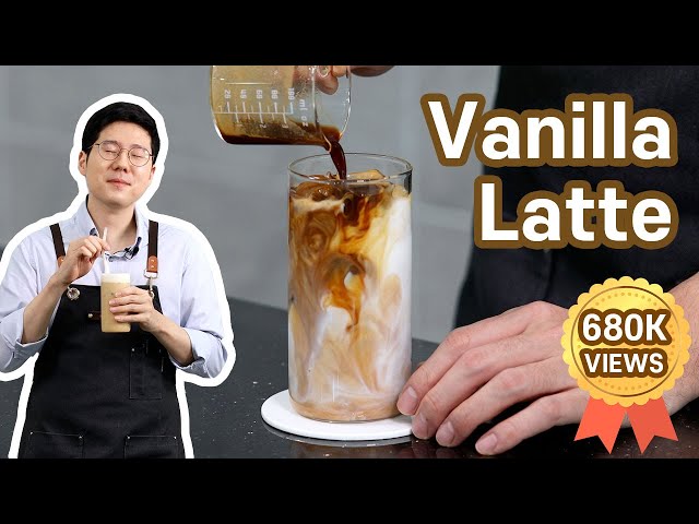 The best Vanilla Latte | Obviously better than Starbucks class=