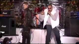 Justin Bieber & Busta Rhymes - Drummer Boy Live at Rockefeller Center