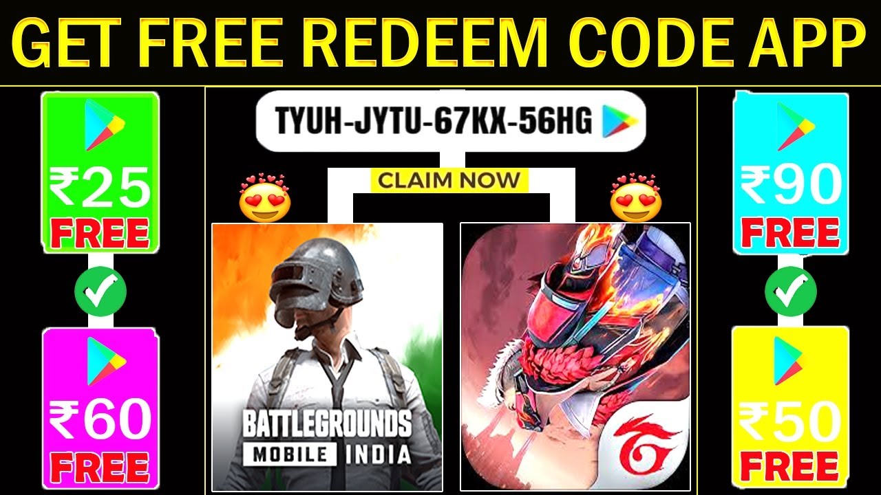 Best Google Play Redeem Code App 🔥 | Free Redeem Code | New Redeem Code ...