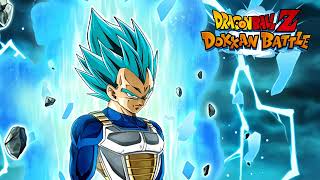 Dragon Ball Z Dokkan Battle: PHY Transforming Super Saiyan Blue Vegeta Skill OST (Extended)