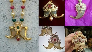 Latest Gold Tiger Nail Lockets or Pendant Jewelry
