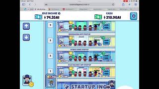 I am the best at Idle Startup Tycoon. screenshot 2