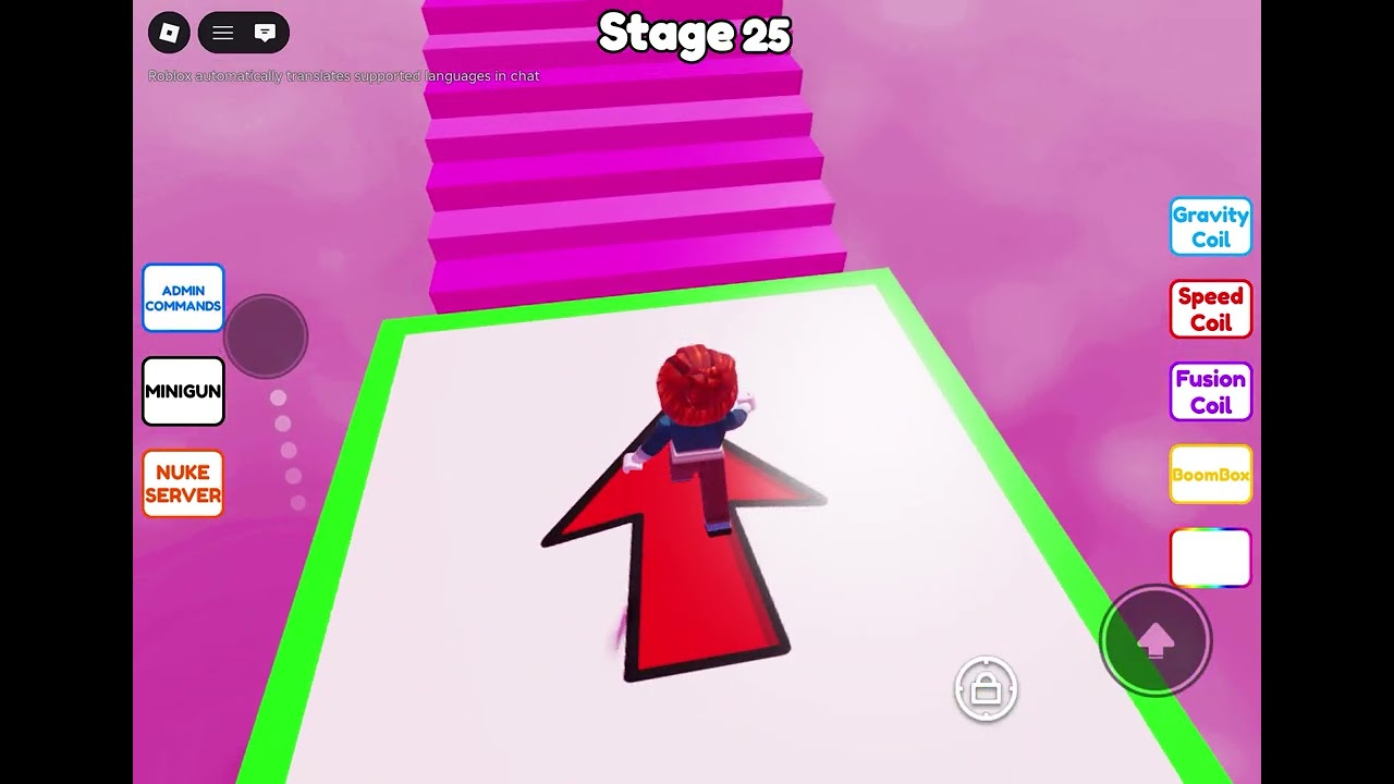 ASMR pink obby up till level 40