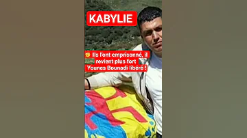 KABYLIE They Imprisoned Him He Comes Back Stronger Younes Bounadi Freed 