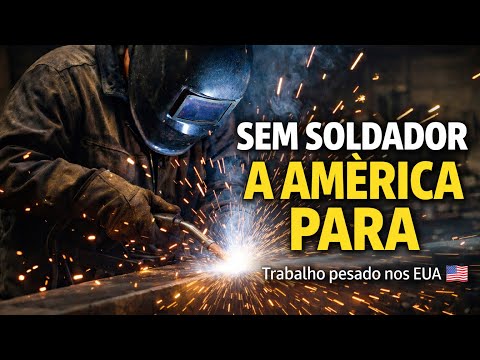 Esse é o salário real de um soldador nos EUA 🇺🇸 #soldador