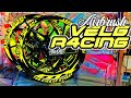 Airbrush velg racing latest motif