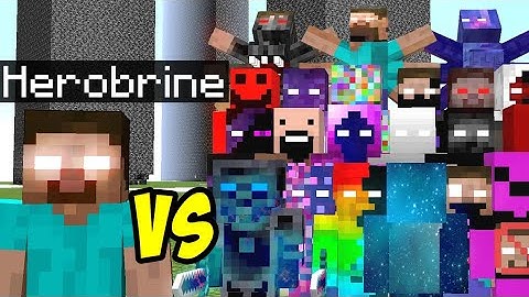 Herobrine vs 30 STRONGEST Creepypasta mobs all parts (3) season 2