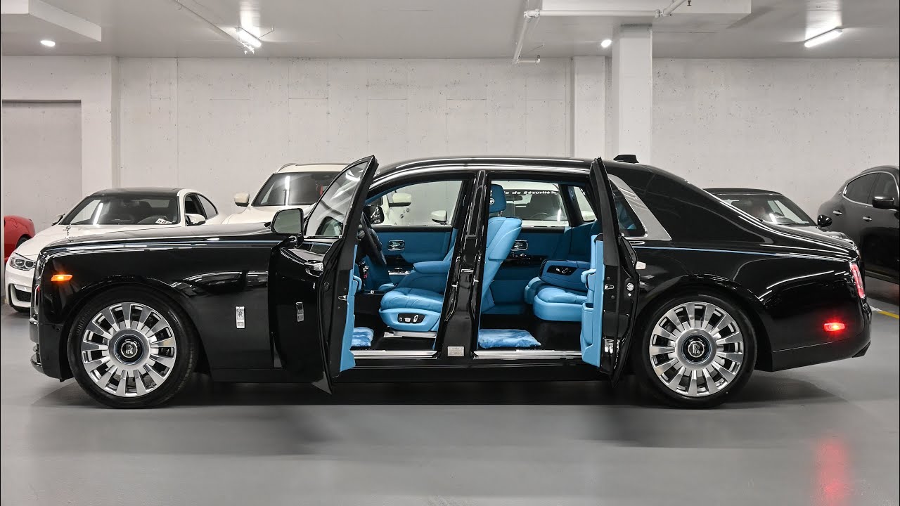 ⁣2022 Rolls-Royce Phantom FULL BLUE Interior - Walkaround in 4k