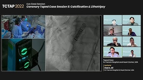 [TCTAP 2022] Coronary Taped Case Session 5: Calcification & Lithotripsy