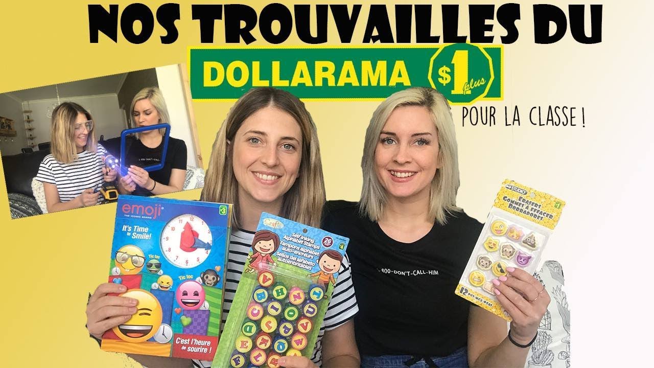 Nos trouvailles du Dollorama pour la classe!
