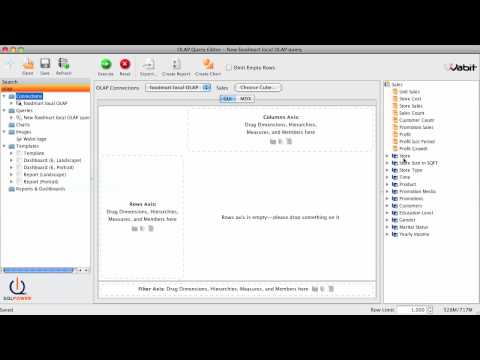 Exploring & Exploiting OLAP Cubes using SQL Power Wabit