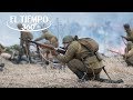 Batalla de la Segunda Guerra Mundial recreada con tanques y pirotécnicos | EL TIEMPO
