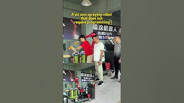 Arm span 1500, load 10kg, repeat positioning accuracy of 5 wires #Spraying robot