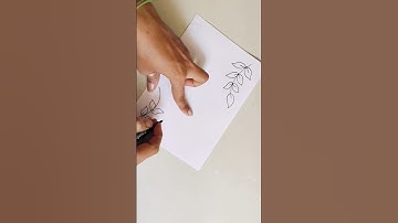 leaf🌿 border design/easy border design/project work designs/border design for projects/border design