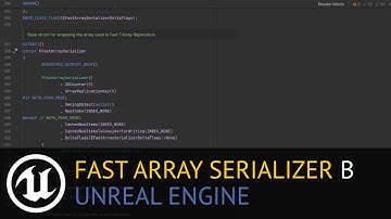 Мультиплеер в Unreal Engine: FastArraySerializer. Репликация массивов