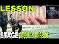 STAGE LESSON W/TAB(TAPPING,ARPEJOS,LASTSOLO) Avenged Sevenfold NEW SONG 2016(Vídeo aula musica nova)