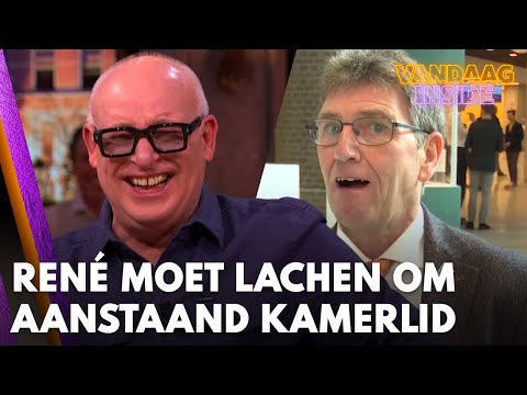 Ren lacht om aanstaand kamerlid PVV: 'Die is nog niet aan het echte werk toe!' | VANDAAG INSIDE